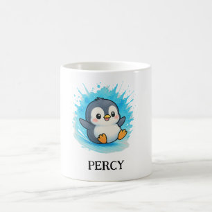 Tasse Percy le Pingouin – Cadeau Personnalisé avec
