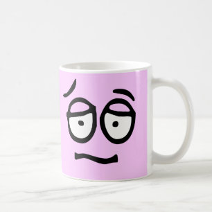Tasse personnalisable d'arrière - plan d'émotic