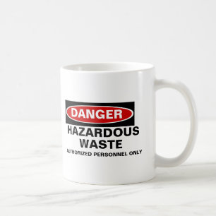 Tasse personnalisable de danger