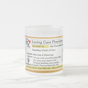 Tasse personnalisable de la prescription RX
