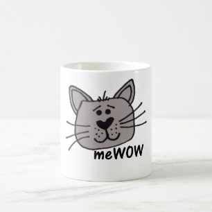 Tasse personnalisable de MeWOW du chat