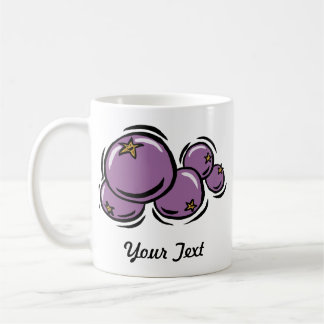 Tasse personnalisable de myrtille