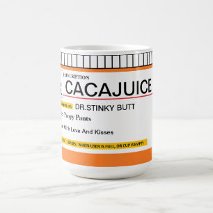 Tasse personnalisable de prescription