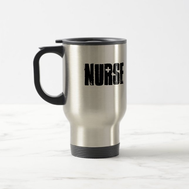 Tasse personnalisable d'infirmière (Gauche)