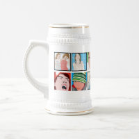 Tasse personnalisable d'Instagram 12-Photo Stein