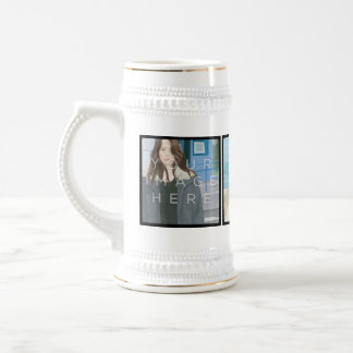 Tasse personnalisable d'Instagram 3-Photo Stein