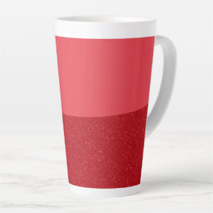 Tasse personnalisable Latte Rouge Tomate partagé