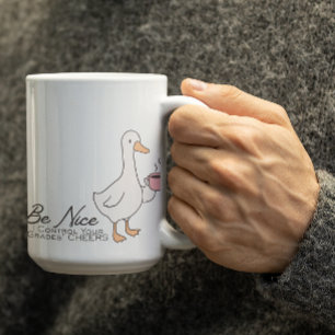 Tasse personnalisable pour enseignant qui contrôle