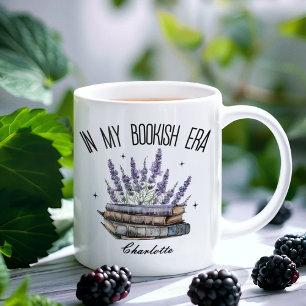 Tasse personnalisée "À mon ère livresque" pour cad