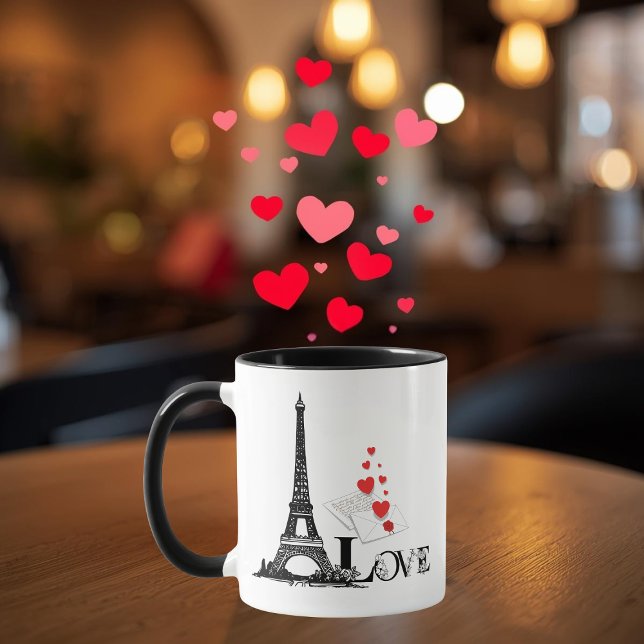 Tasse personnalisée Amour et Monument (Créateur téléchargé)