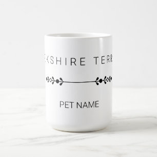 Tasse personnalisée au nom de Yorkie - Yorkshire T