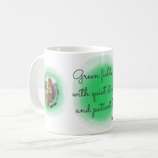 Tasse personnalisée au retriever doré aquarelle ve