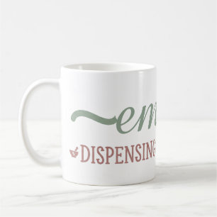 Tasse personnalisée avec citation de pharmacien