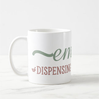 Tasse personnalisée avec citation de pharmacien