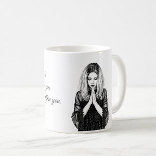 Tasse personnalisée avec citation inspirante