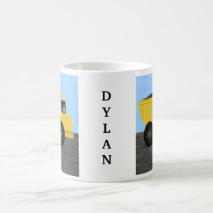 Tasse personnalisée avec le nom Dylan Camion à ben