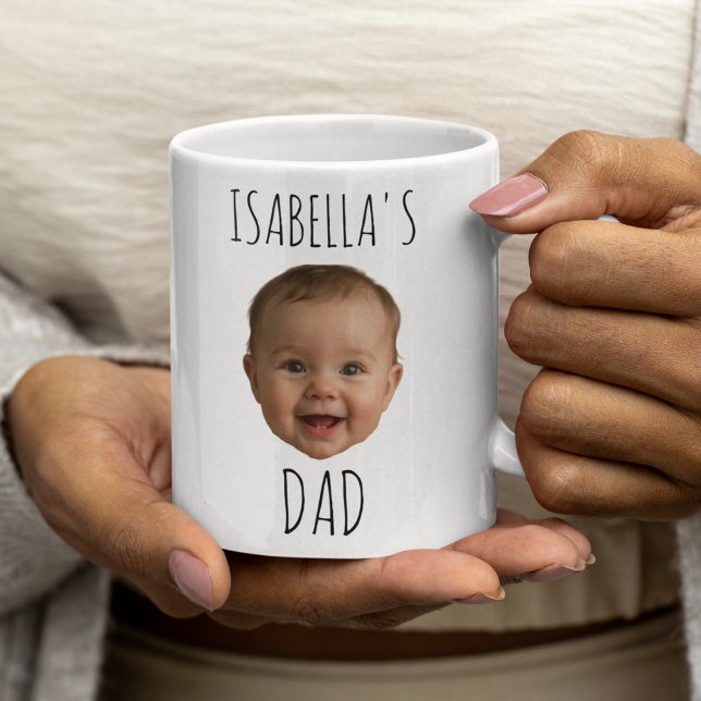 Tasse personnalisée avec le visage de bébé, Tasse  (Créateur téléchargé)