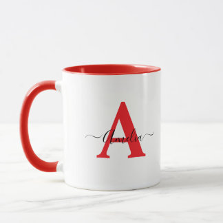 Tasse personnalisée avec monogramme