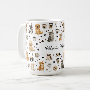 Tasse personnalisée avec motif animal de compagnie