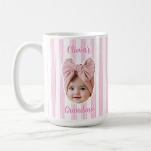 Tasse personnalisée avec motif rayures pour papa
