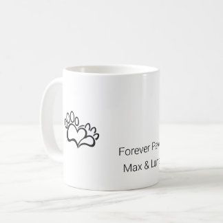 Tasse personnalisée avec nom personnalisé et empre
