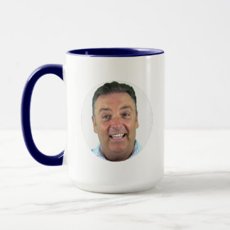 Tasse personnalisée avec photo - Cadre rond - Tass