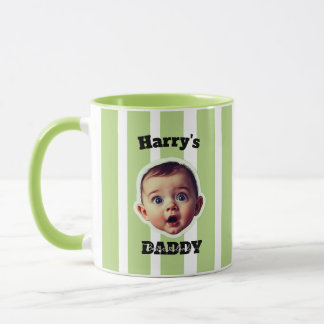 Tasse personnalisée avec photo de bébé – Cadeau pe