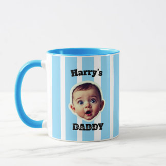 Tasse personnalisée avec photo de bébé – Cadeau pe