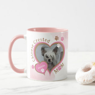 Tasse personnalisée avec photo de maman de chien à
