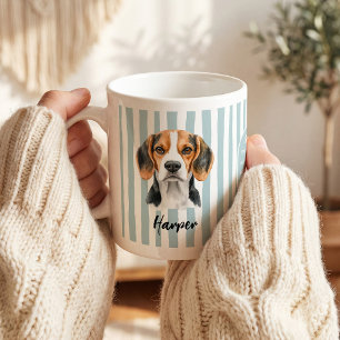 Tasse Personnalisée Beagle Cadeau pour un Amateu