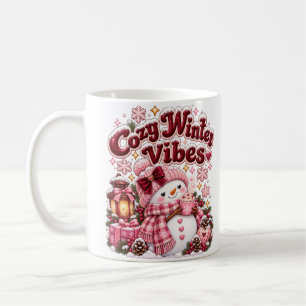 Tasse personnalisée Bonhomme de neige Coquette Amb