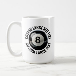 Tasse Personnalisée Boule Magique 8 de Grande Tail