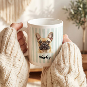 Tasse personnalisée Bouledogue Français Cadeau p