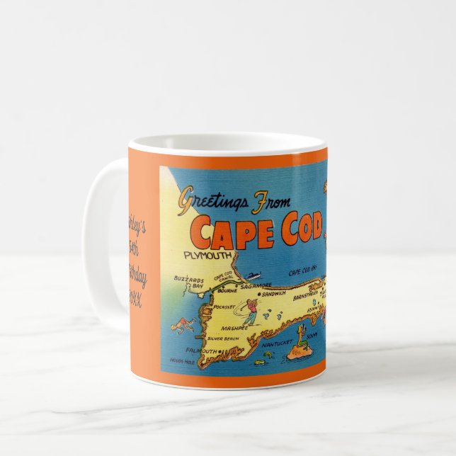 Tasse personnalisée Cape Cod II (Devant gauche)