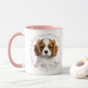 Tasse personnalisée cavalier rose pastel personnal