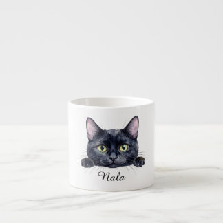 Tasse Personnalisée Chat Noir | Mug Café Personnal