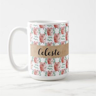 Tasse Personnalisée Cochon – Mug Cadeau de Joli An