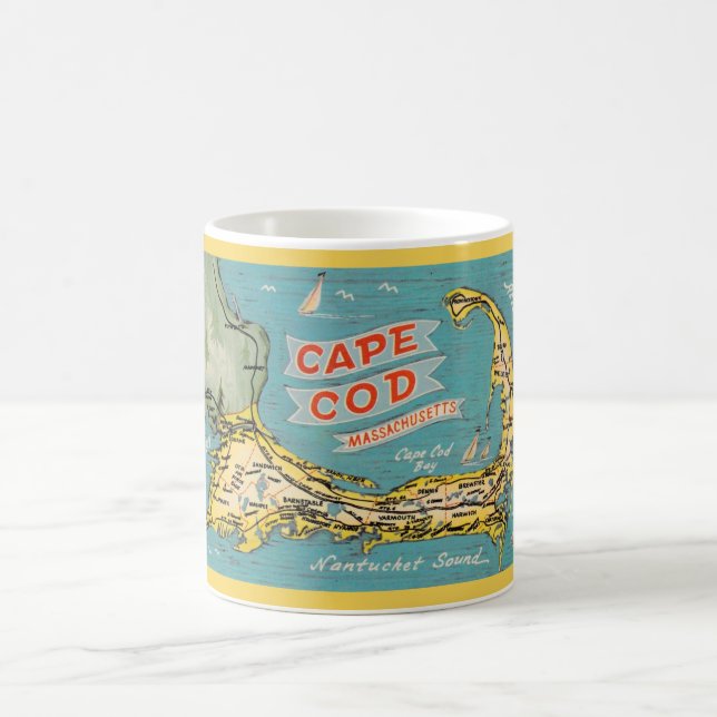Tasse personnalisée de Cape Cod (Centre)