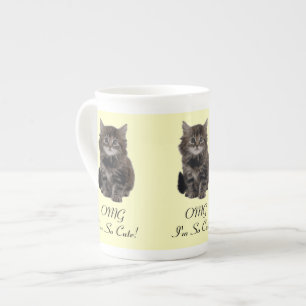 Tasse personnalisée de chaton