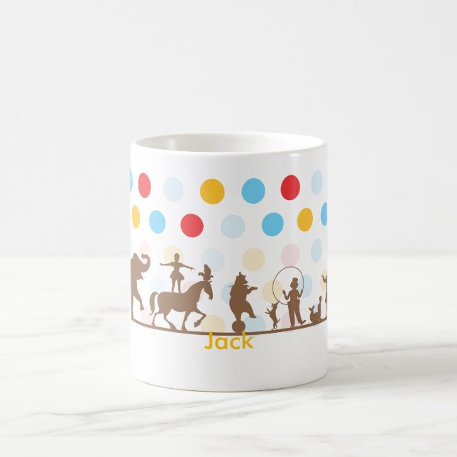 Tasse personnalisée de cirque (Centre)