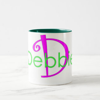 Tasse personnalisée de "Debbie"