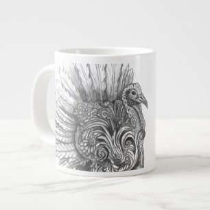 Tasse personnalisée de dinde mythologique