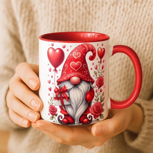 Tasse personnalisée de Gnome de Noël  (Créateur téléchargé)