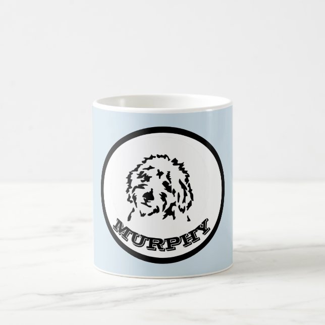 TASSE PERSONNALISÉE DE GOLDENDOODLE (Centre)