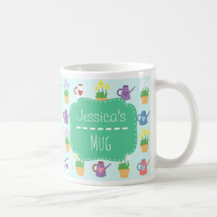 Tasse personnalisée de jardin