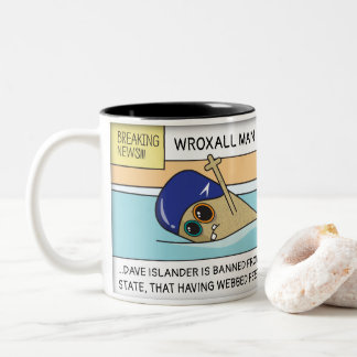 Tasse personnalisée de natation de Wroxall