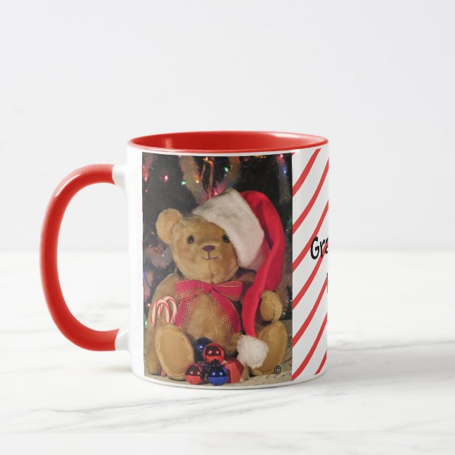 Tasse personnalisée de Noël de Grammys (Gauche)