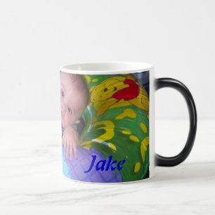 Tasse personnalisée de photo et de textes