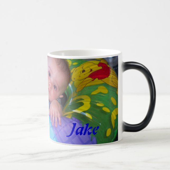 Tasse personnalisée de photo et de textes (Droite)