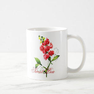 Tasse personnalisée de pois doux